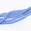 Mezzi cristalli 6 mm color Celeste pacifico - 85 pezzi
