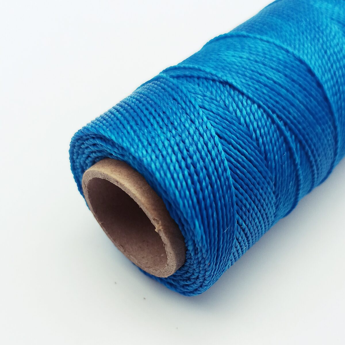 Filo Linhasita Poliestere Cerato Turchese Fluo codice 707 - 1 mm - Bobina 100 gr circa 180 mt