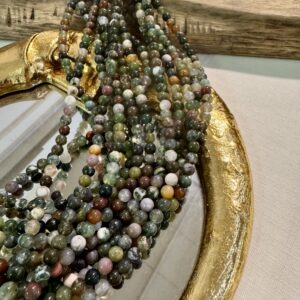 Agata indiana 6 mm liscia