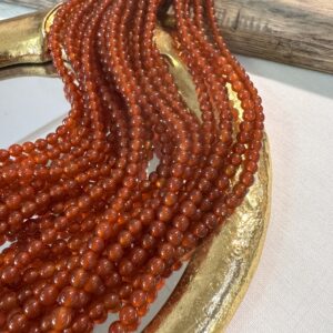 Corniola 6 mm liscia