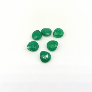 Mini goccia foro laterale - onice verde