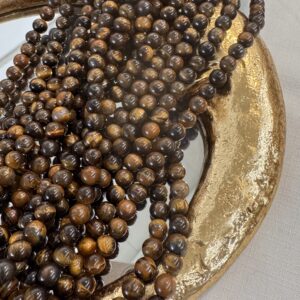 Occhio di tigre 6 mm liscio