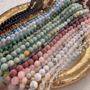 Alternative view of Opale rosa 6mm