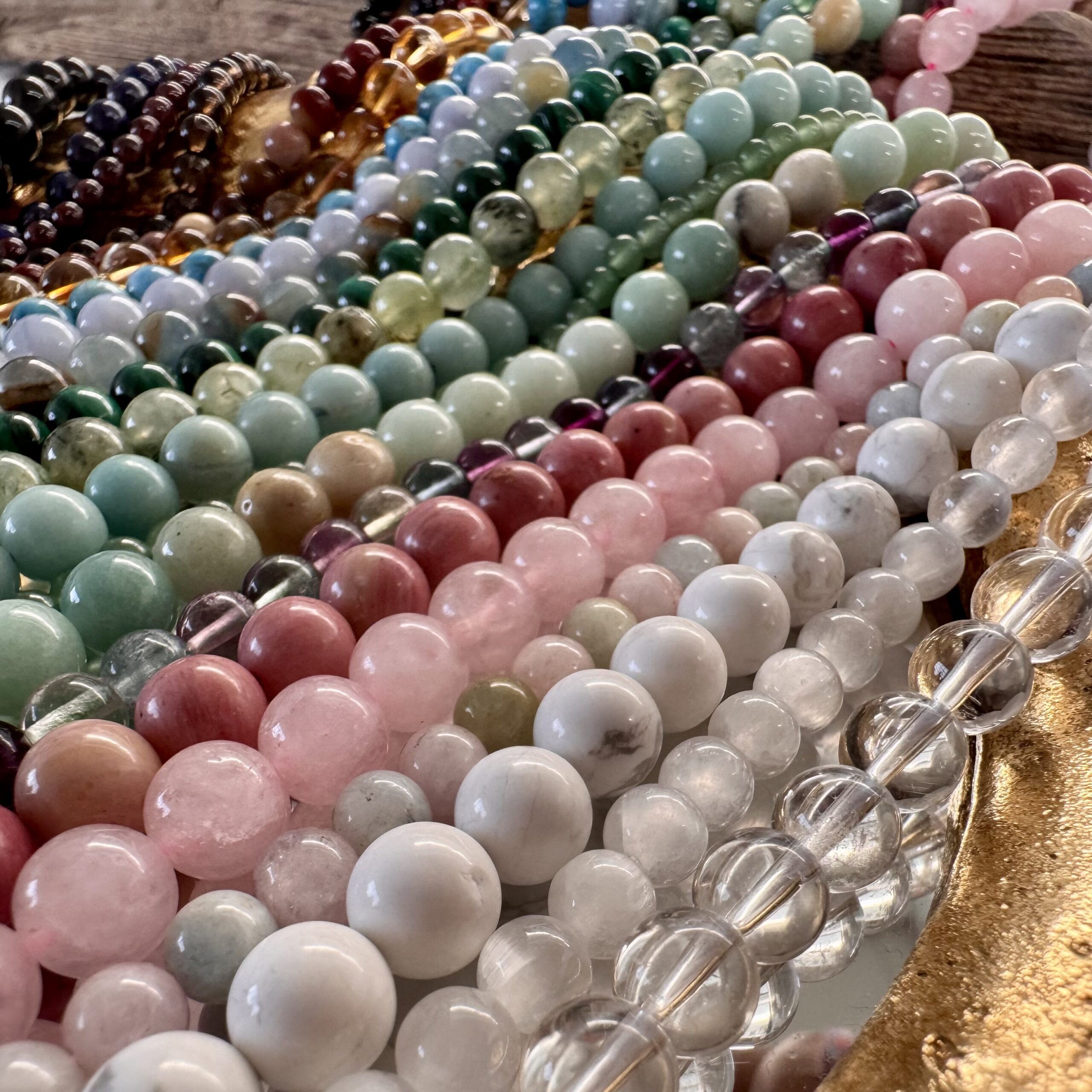 Aulite bianca 8mm liscia - immagine 3