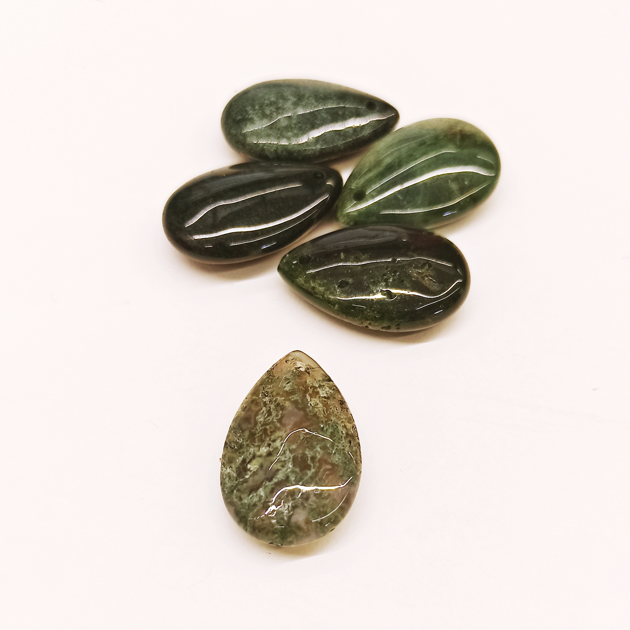 Goccia foro frontale agata muschiata