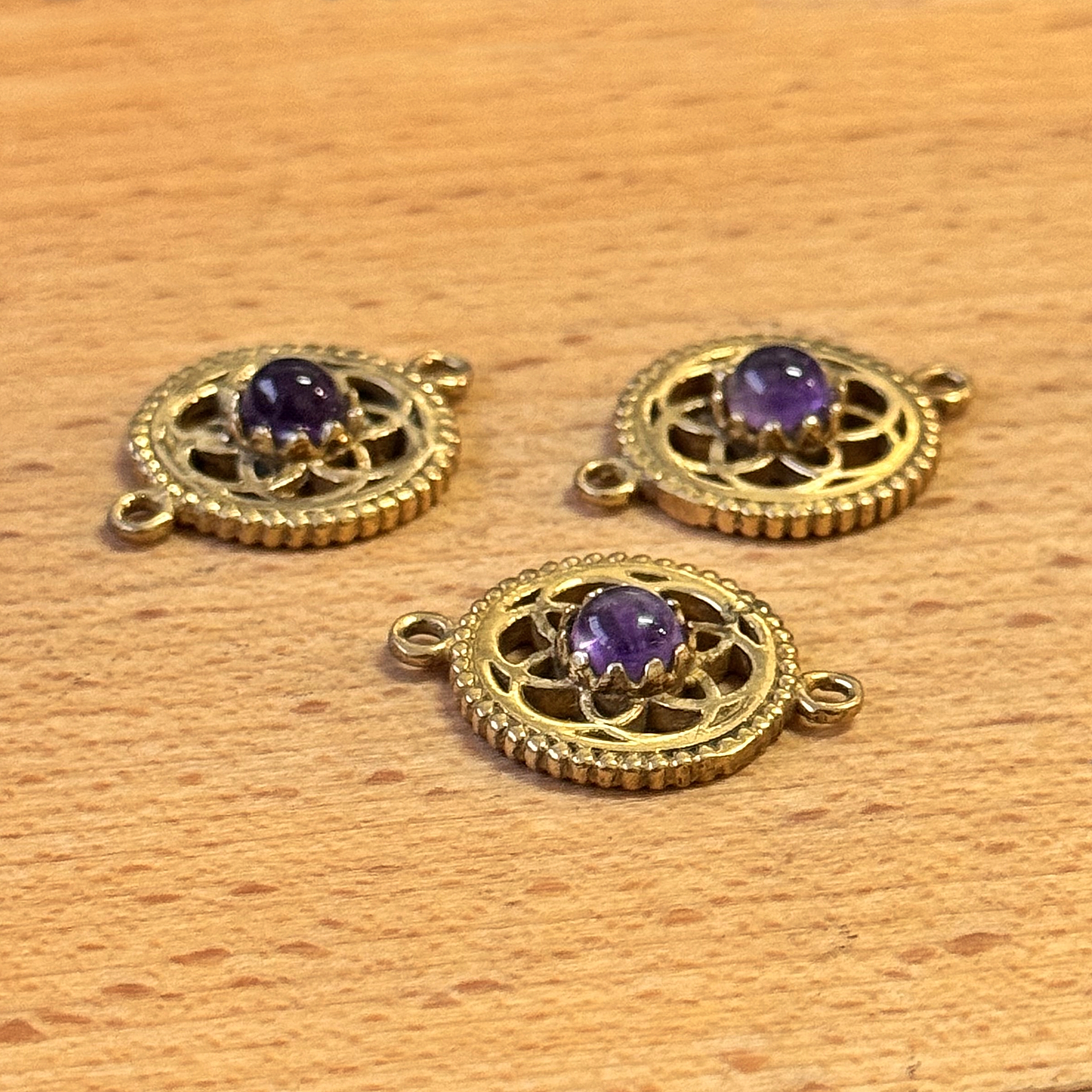 Connettore Mandala Ametista laterale