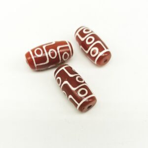 Tibetana Barilotto Nove Occhi Geometrico Mattone