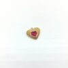 Cuore cubic zirconia rosso