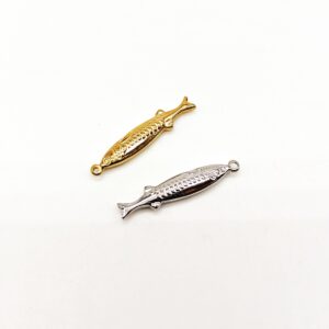 Pendente pesce piccolo acciaio