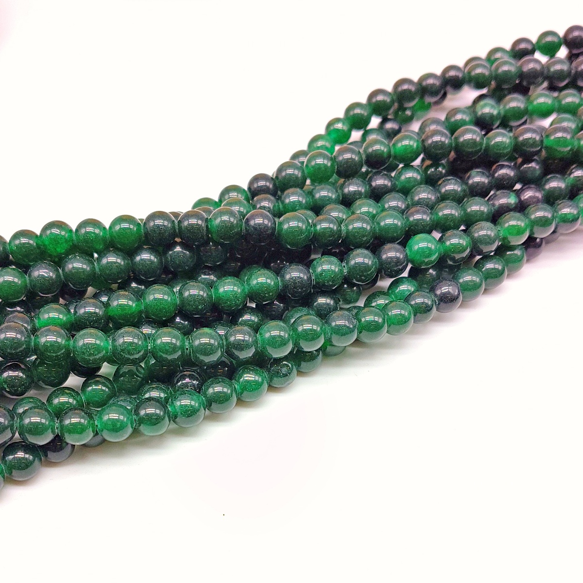 Filo Agata 6 mm - Verde scuro 65 pz ca