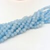 Agata 6 mm celeste