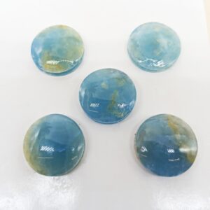 Alternative view of Cabochon tondo grande Onice cielo