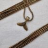 Catenina snake ottone dorato