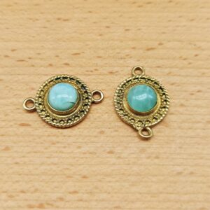 Alternative view of Cerchio decorato - Amazzonite