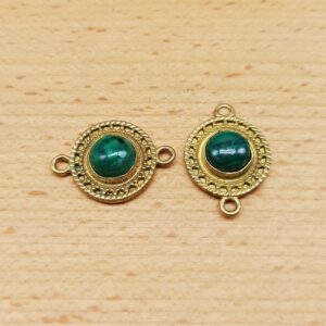 Alternative view of Cerchio decorato - Malachite