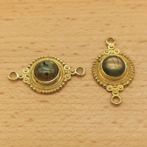 Alternative view of Cerchio decorato - Labradorite