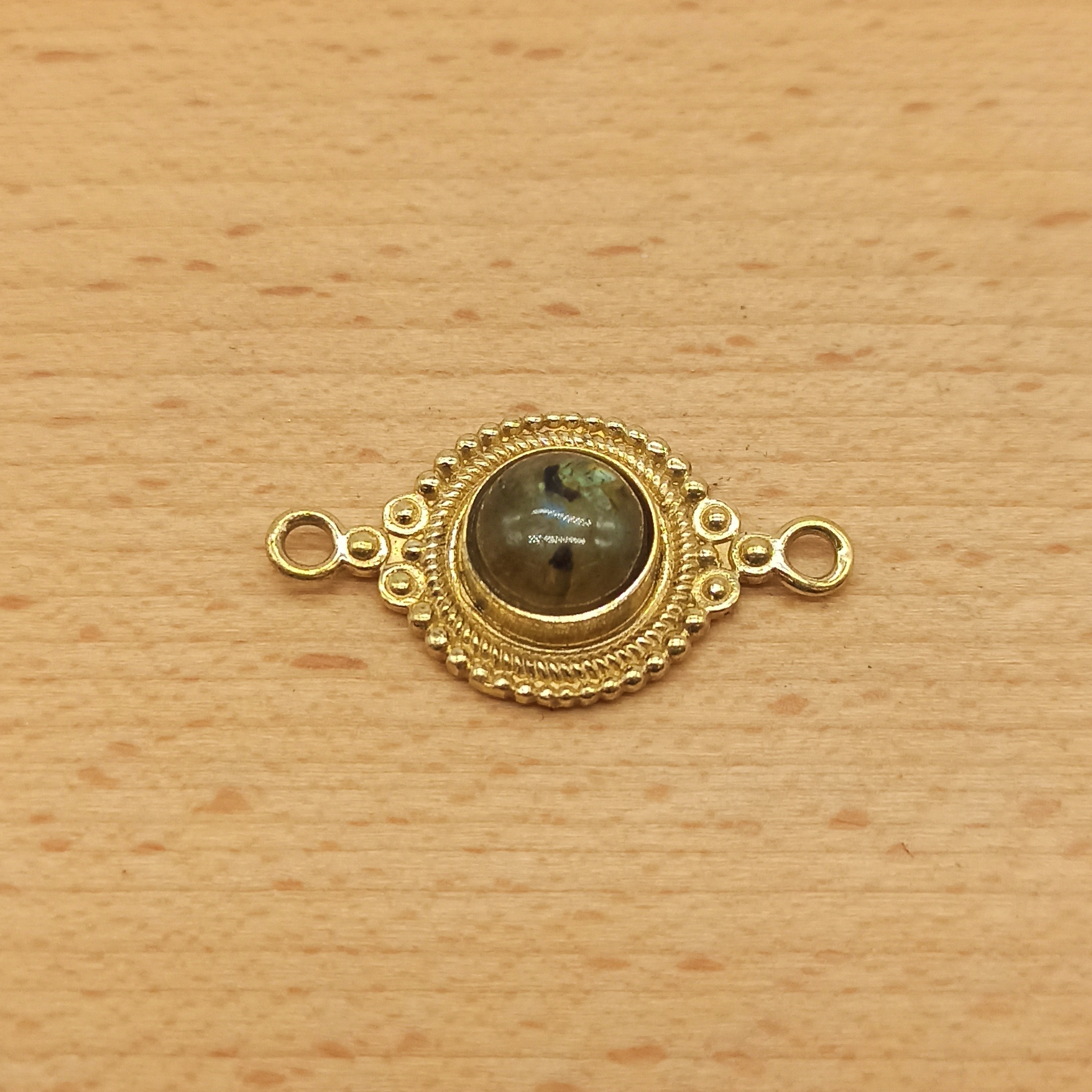 Cerchio decorato labradorite
