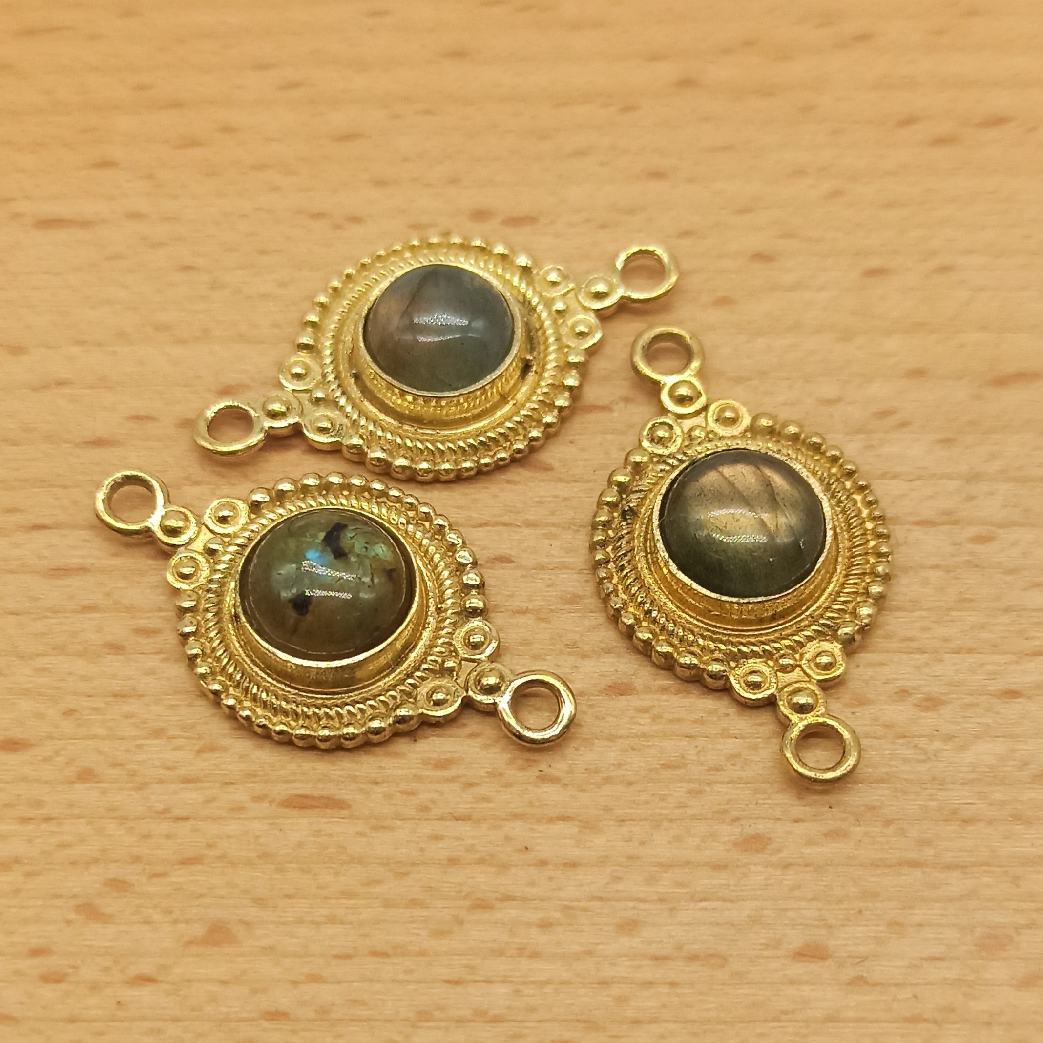 Cerchio decorato - Labradorite - immagine 3