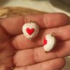Ciondolo cuore bianco