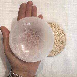 Ciotola Tonda Selenite Grande