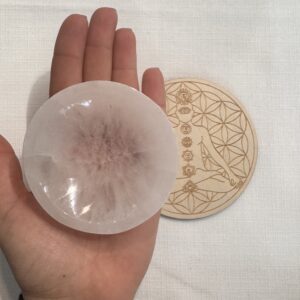 Ciotola Tonda Selenite Media