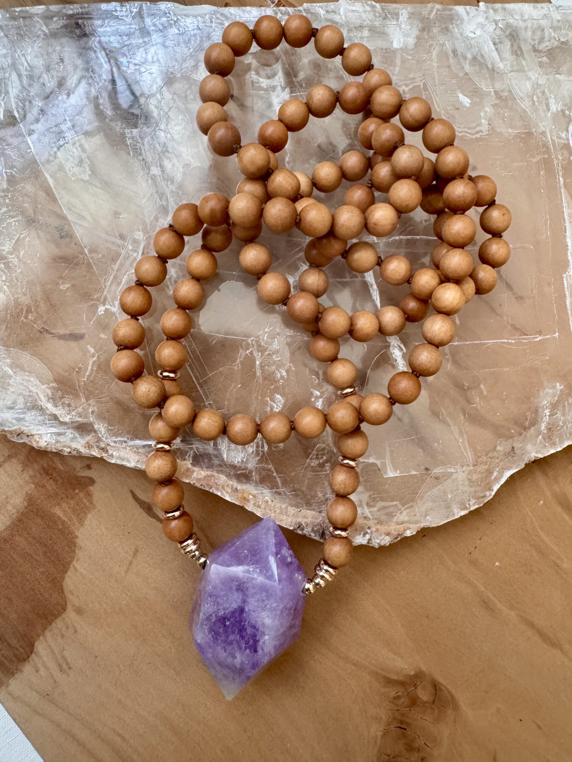 Collana Biterminato Ametista - immagine 3