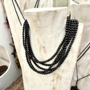 Collana in Tormalina Nera
