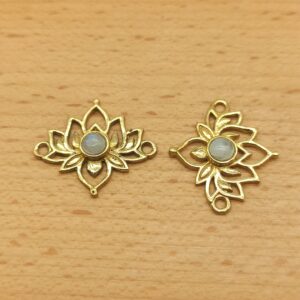 Alternative view of Fior di Loto - Labradorite bianca