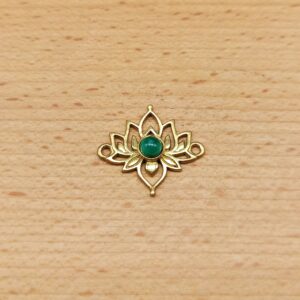 Fior di loto malachite