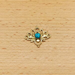 Fior di loto turchese afgano