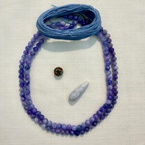 Kit Mala Agata Glicine 6mm