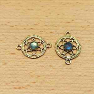 Alternative view of Mandala - Labradorite