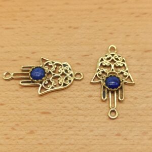 Alternative view of Mano di Fatima - Lapislazzulo