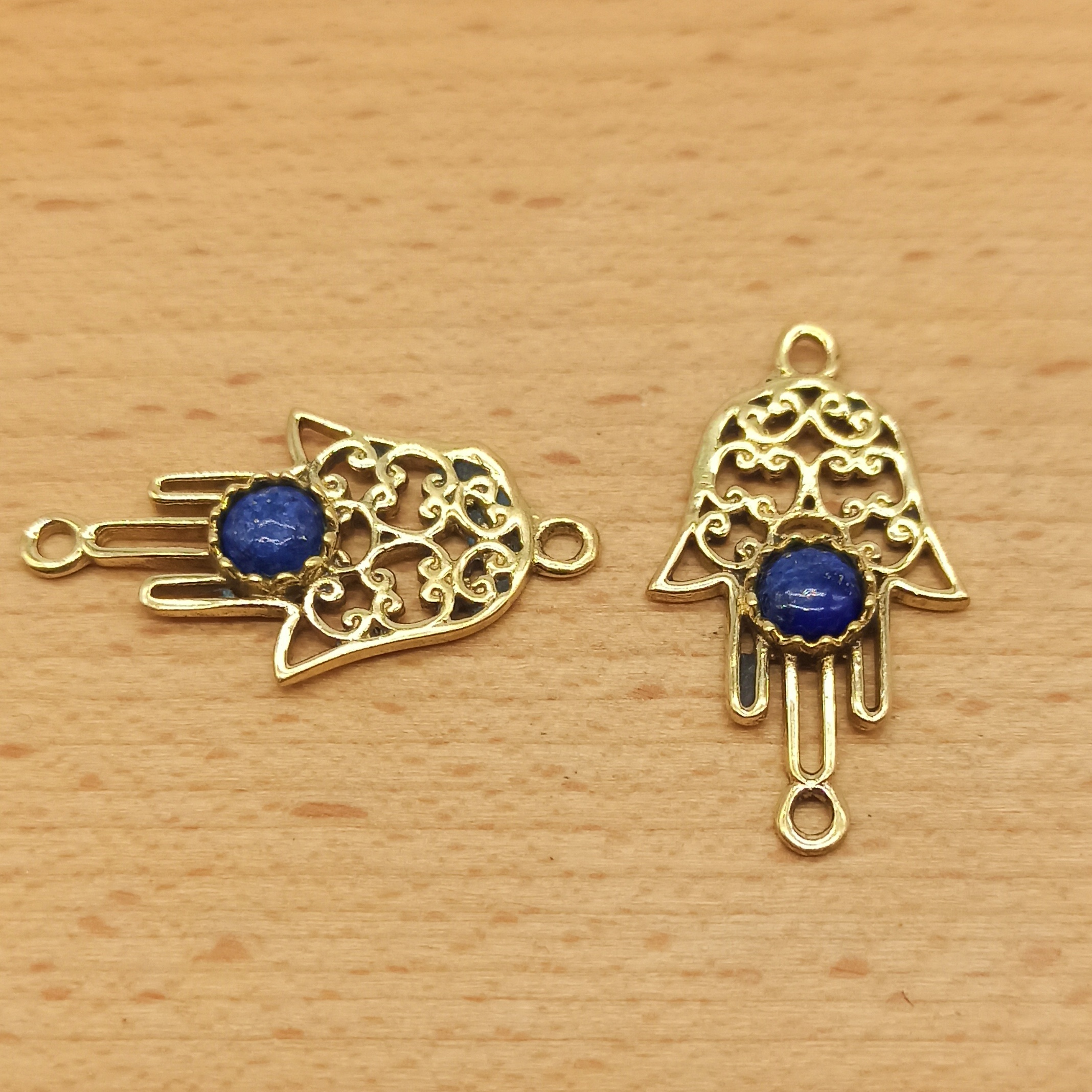 Mano di Fatima - Lapislazzulo - immagine 2