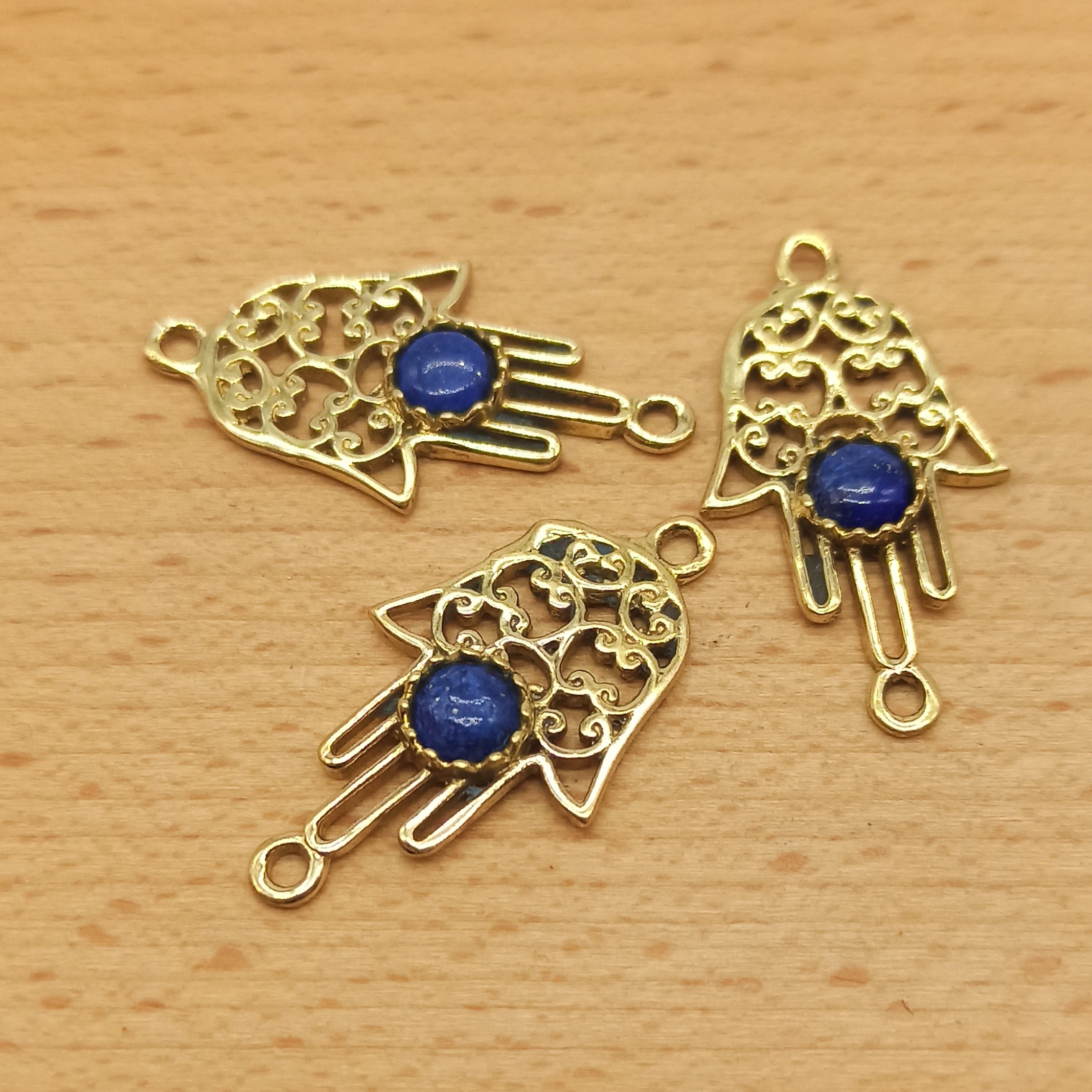 Mano di Fatima - Lapislazzulo - immagine 3