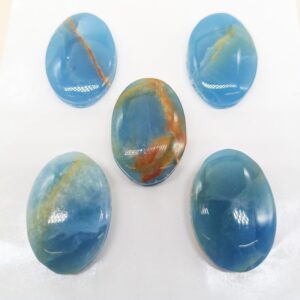 Alternative view of Cabochon ovale grande Onice cielo