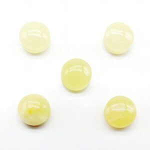 Cabochon tondo piccolo Onice giallo