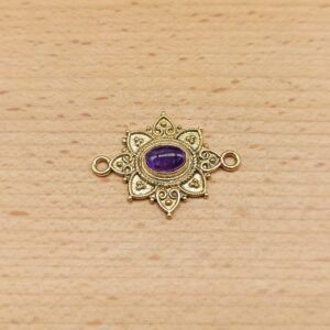 Ovale decorato ametista