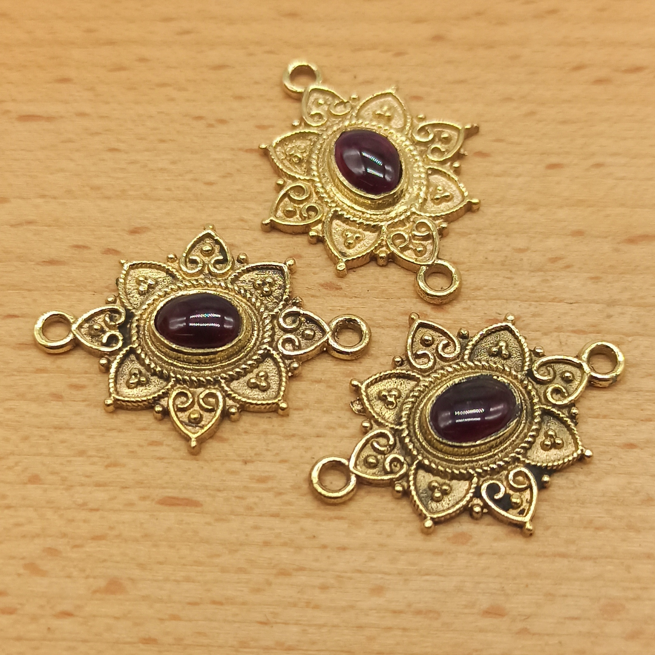 Ovale decorato - Granato - immagine 3