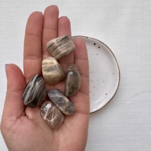 Pietra di Luna Rosa Burattata