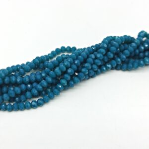 Cristallo 4 mm blu ceruleo