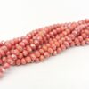 Cristallo corallo rosa ab 6 mm