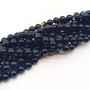 Agata 8 mm nera