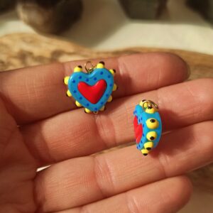 Cuore sacro azzurro