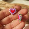 Cuore sacro lilla