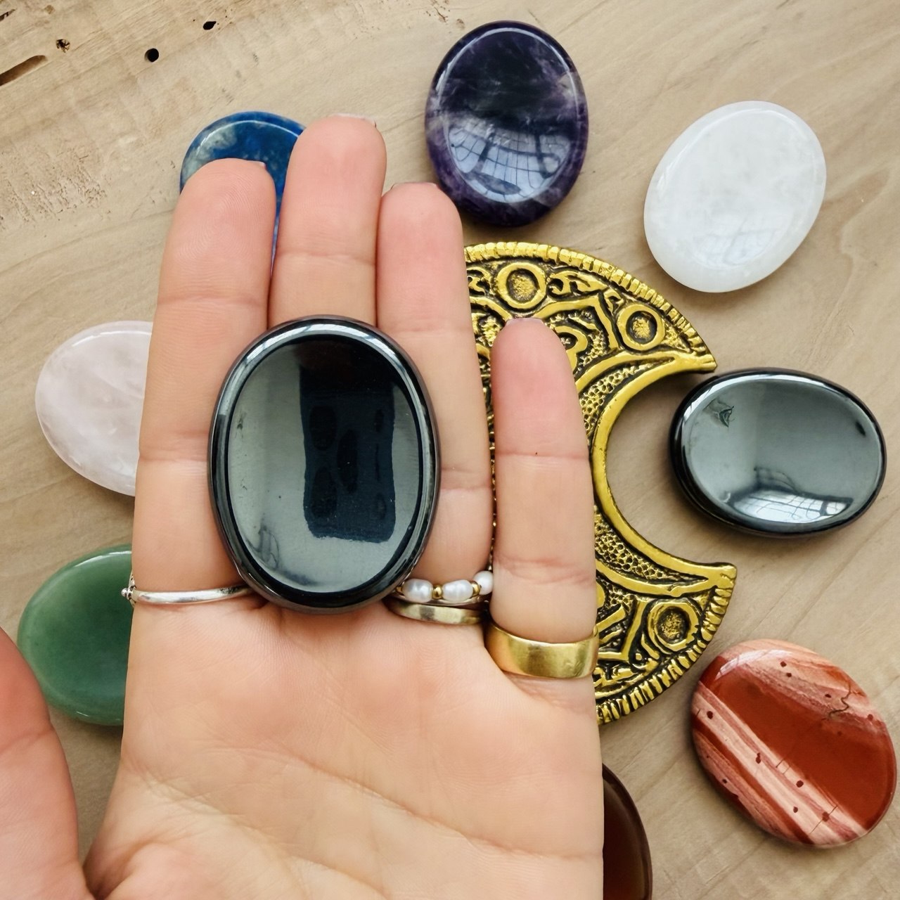 Palmstone Ematite