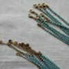 Catenina Pronta all'Uso in Cristallo Sfaccettato 3 mm Azzurra - 40 cm