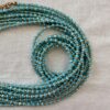 Catenina Pronta all'Uso in Cristallo Sfaccettato 3 mm Azzurra - 40 cm