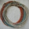 Catenine Pronta all'Uso in Cristallo Sfaccettato 3 mm Mix - 40 cm