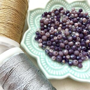 Mix Cristalli Lilac Uncinetto